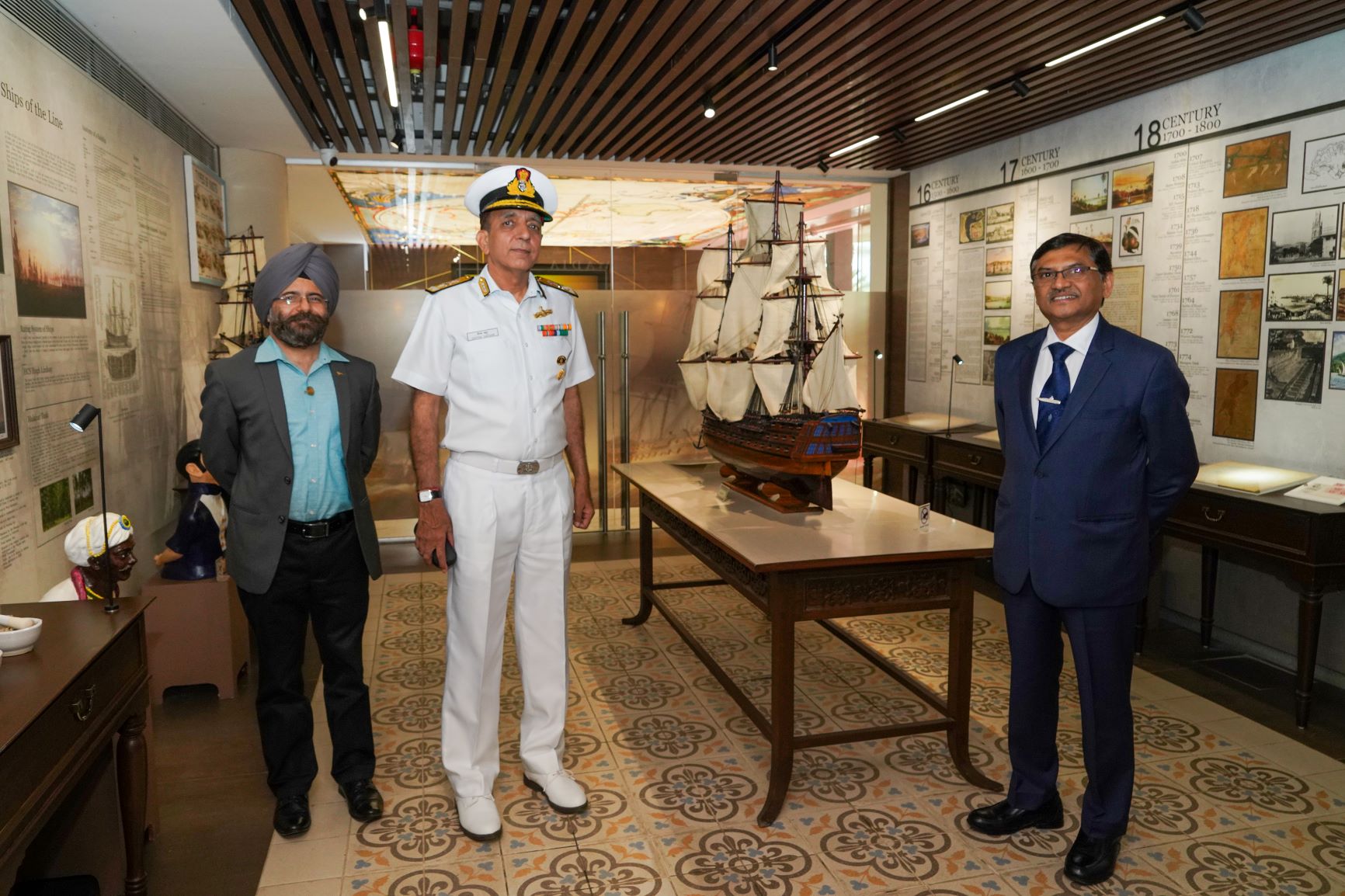 Visit of VADM Deepak Kapoor Controller of Logistics (COL) - 4th Jan 2023123